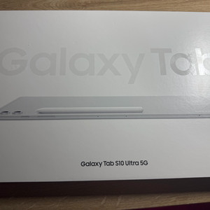 갤럭시탭s10울트라 5G 512GB 실버 미개봉 자급제