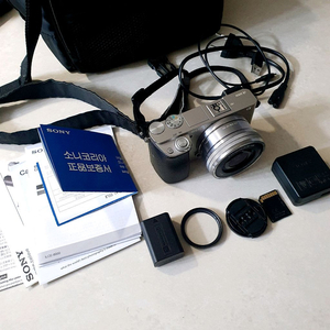 소니정품 A6000+1650렌즈킷+32GB+소니정품가방