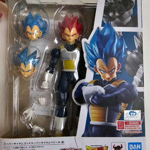SHF 드래곤볼 갓 초사이어인 베지터 블루 SSGSS