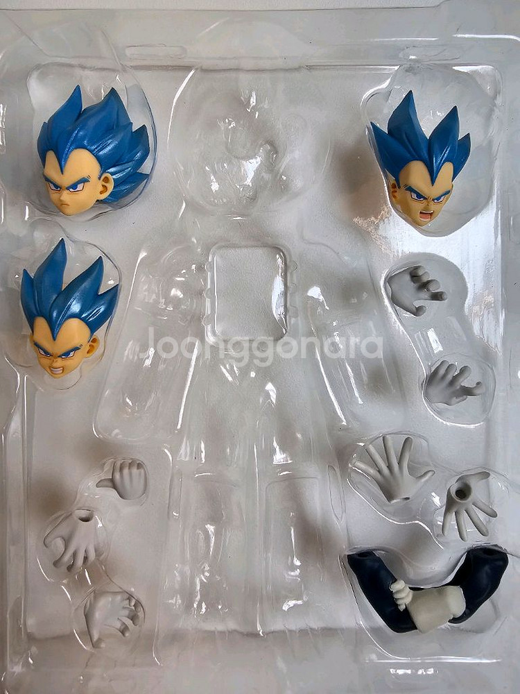 SHF 드래곤볼 갓 초사이어인 베지터 블루 SSGSS--7