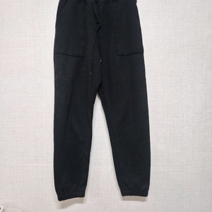 블랙 조거 팬츠