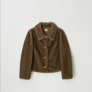 아뜰리에에디션 퍼자켓 새상품 (텍 달림)