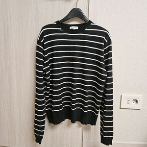 더캐시미어 스트라이프 니트