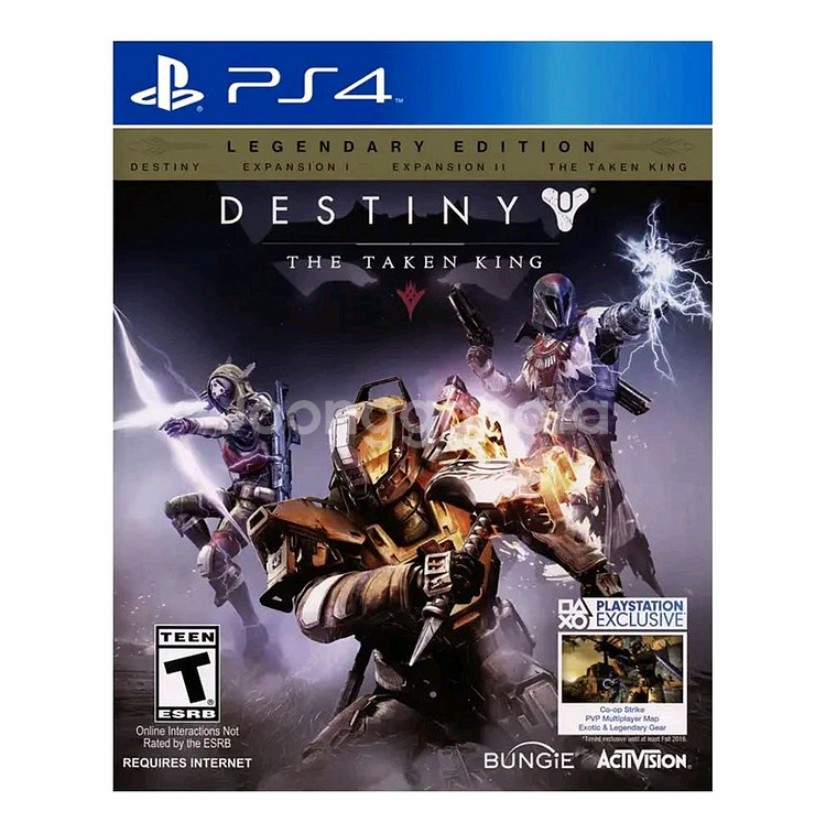 중고] PS4 데스티니 더 테이큰 킹 북미판--0