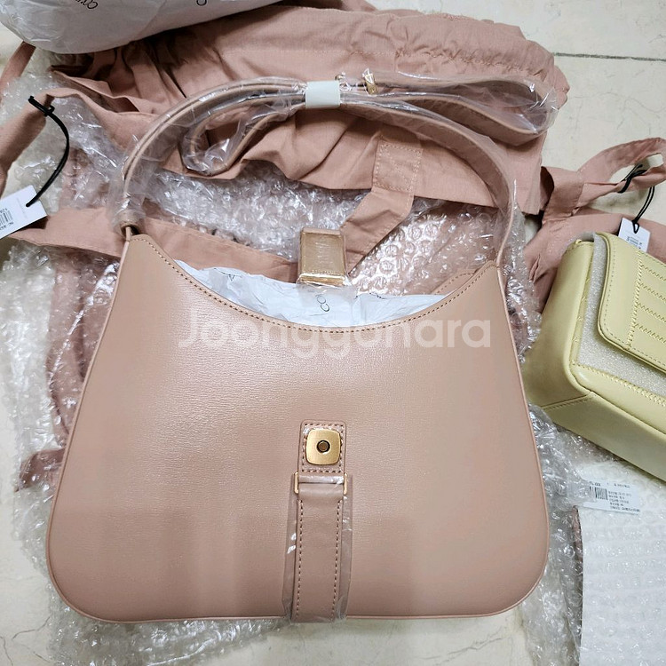 쿠론 가방 새상품 호보백 토트백 숄더백 미니백 분크--7