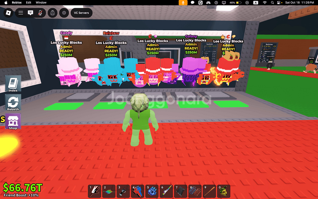 브레인롯 훔치기 어드민, 로스 어드민 럭블--1