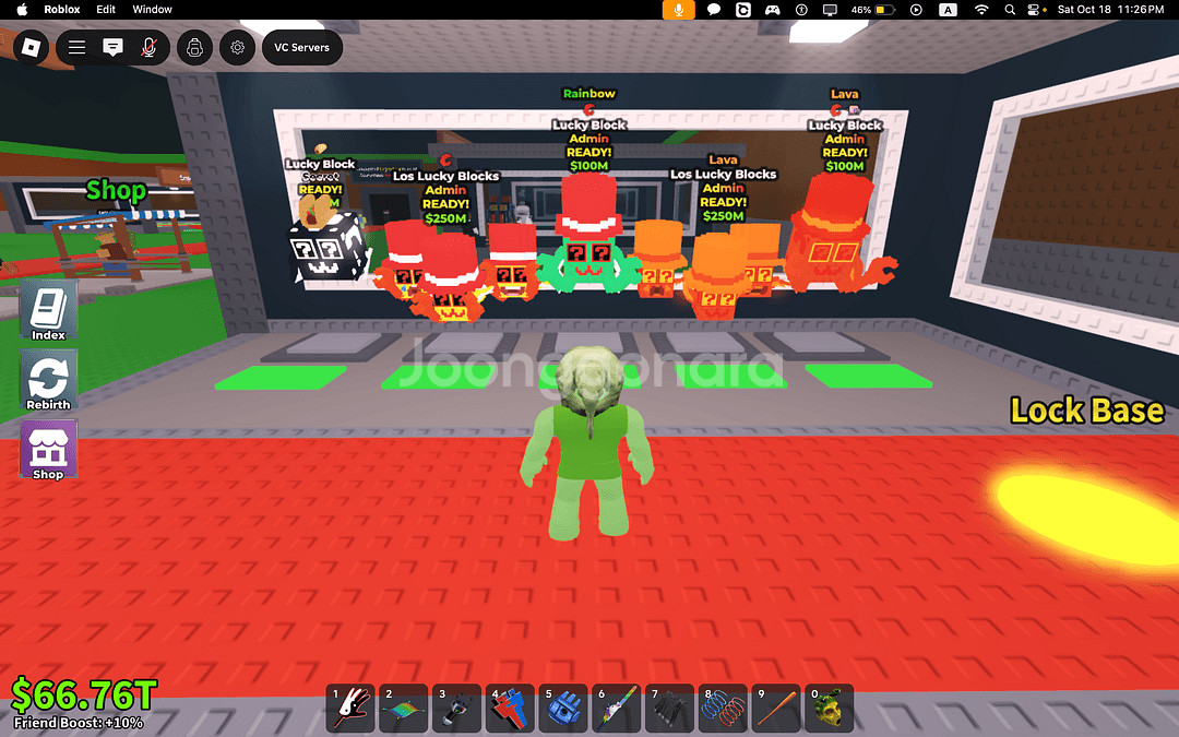 브레인롯 훔치기 어드민, 로스 어드민 럭블--0