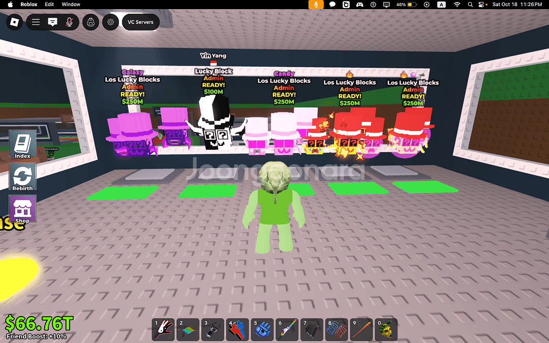 브레인롯 훔치기 어드민, 로스 어드민 럭블--2