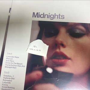 테일러 스위프트 midnights 라벤더 lp 판매