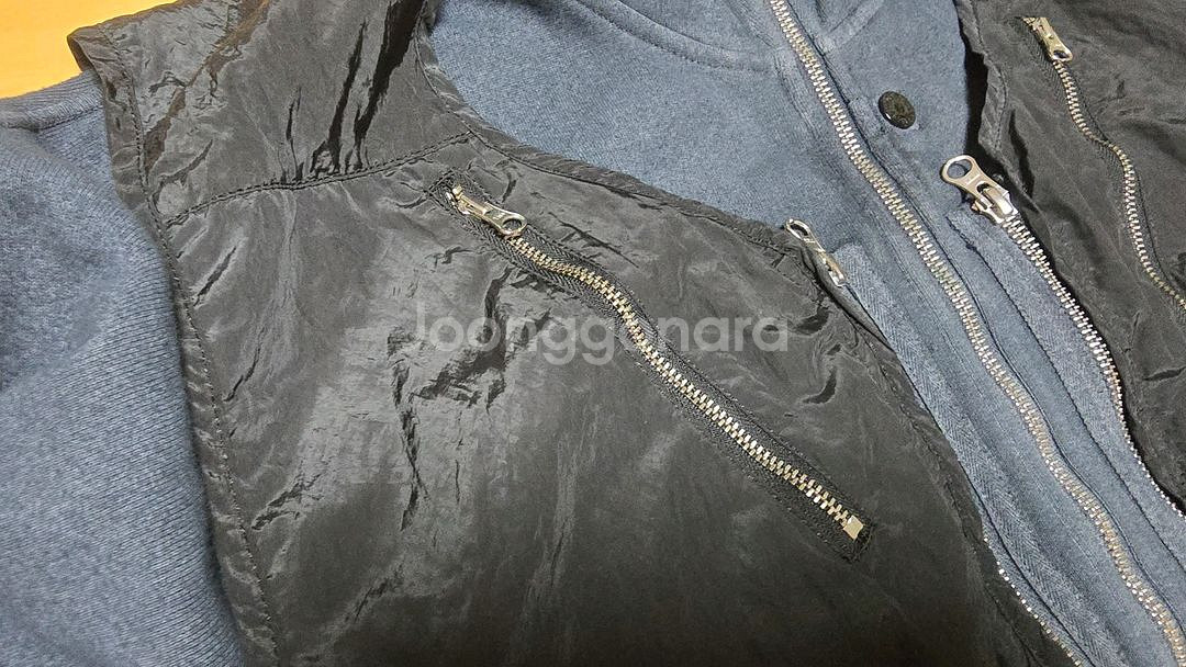 스톤아일랜드 섀도우 후드 집업 + 조끼 세트--8