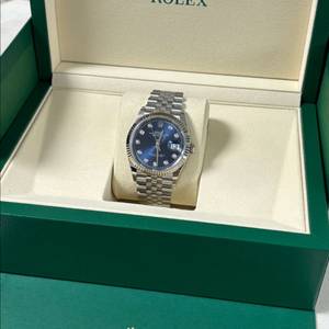 롤렉스 데이저스트 36미리 청판 10포인트 다이아