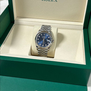 롤렉스 데이저스트 36미리 청판 10포인트 다이아