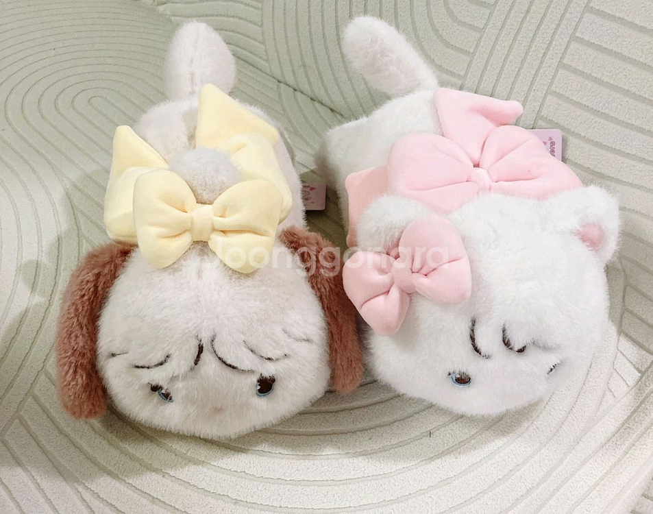 2개 미코즈 인형 무스 수플레 라잉인형 강아지 고양이--3