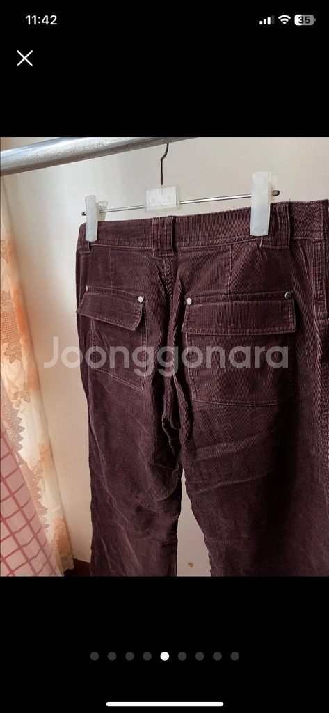 잭앤질 골덴 바지 66--4