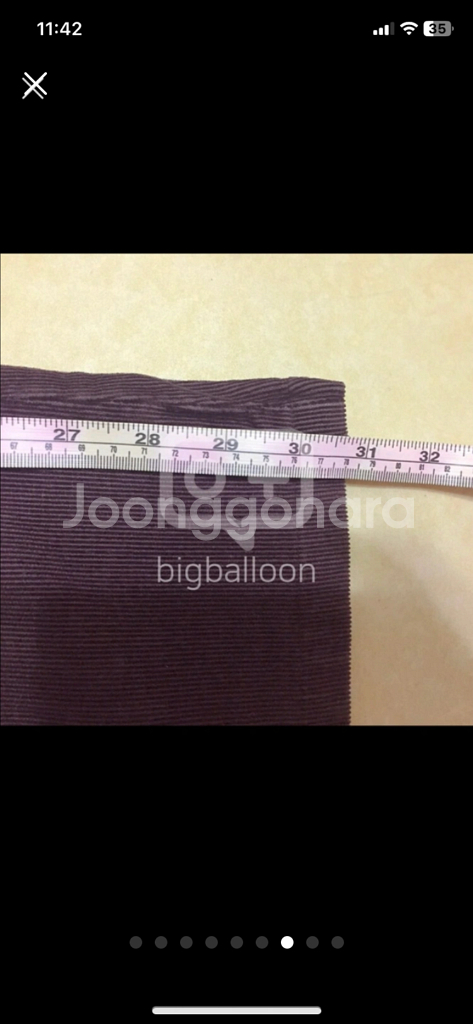 잭앤질 골덴 바지 66--6