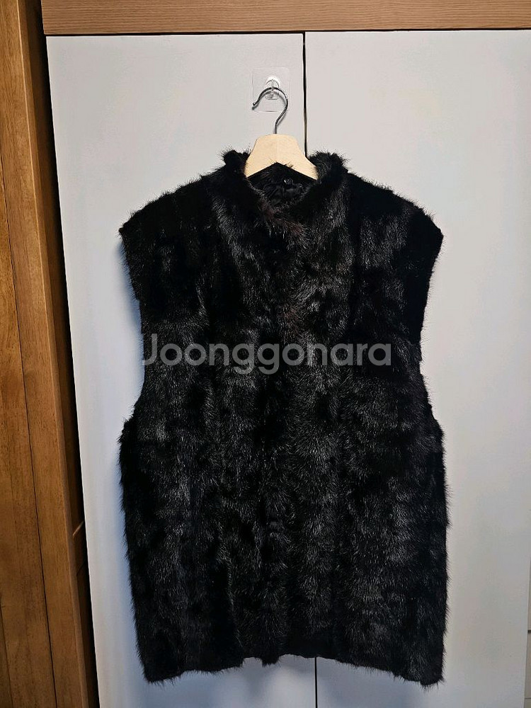 밍크 조끼 팝니다(하프기장)--3