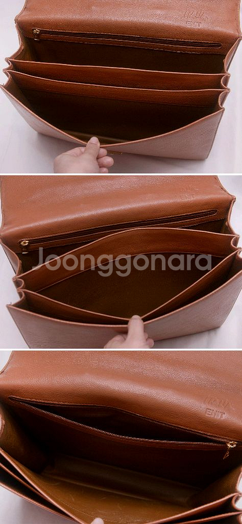이태리 ENIT 피렌체 가죽 클래식 패드락 브리프케이스--6