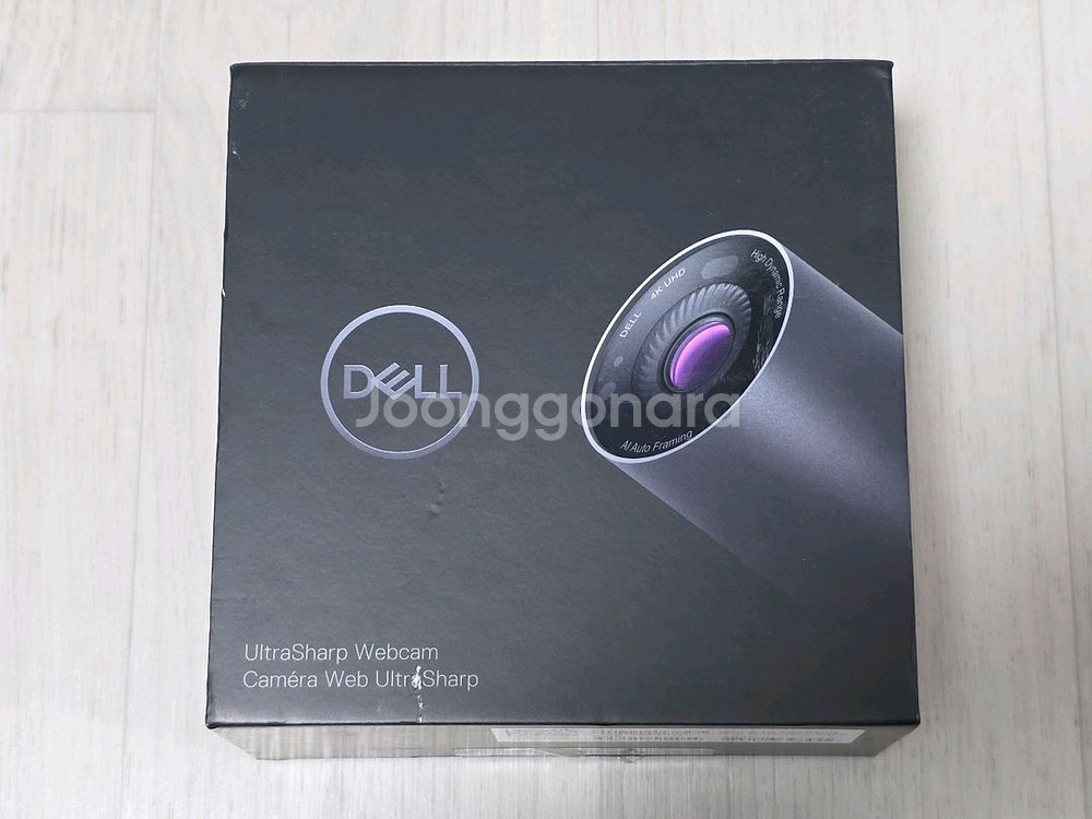 델 울트라샤프 4K 웹캠 WB7022 UHD 카메라--0