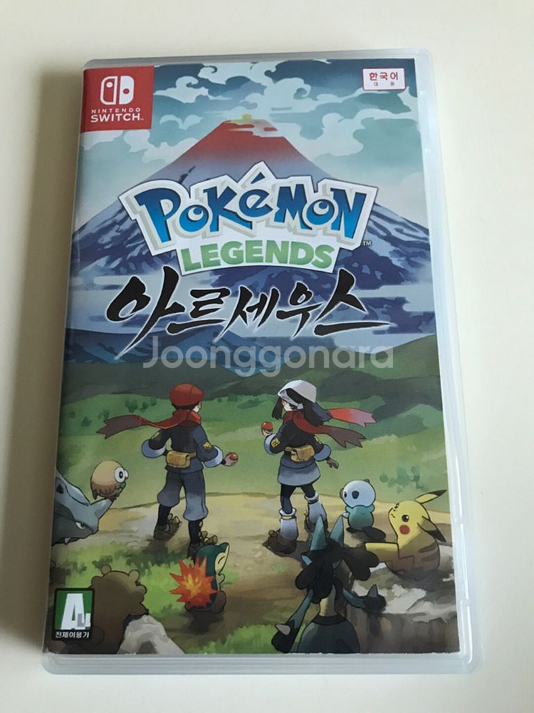 닌텐도 스위치 포켓몬스터 아르세우스 판매합니다--0