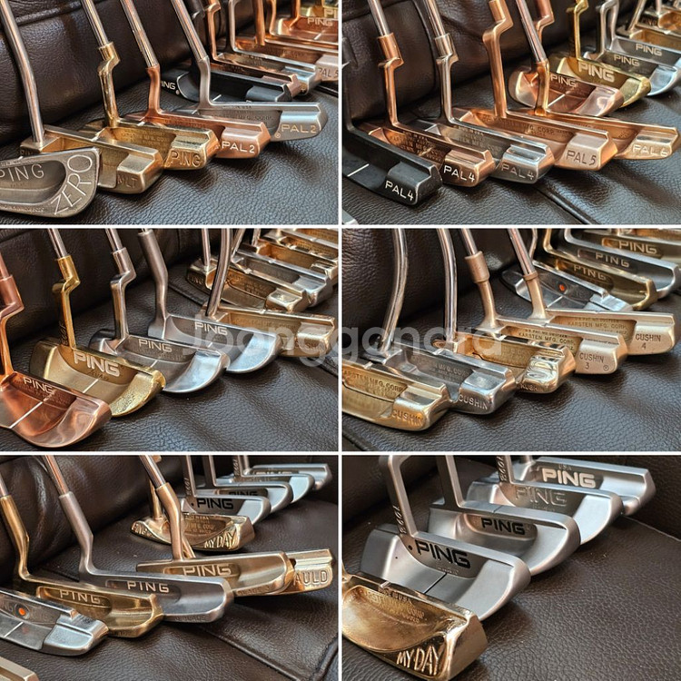 핑 멜로디 퍼터 1A 황동퍼터 총 60점 히코리퍼터--1