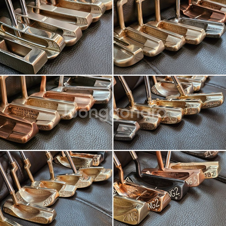 핑 멜로디 퍼터 1A 황동퍼터 총 60점 히코리퍼터--2