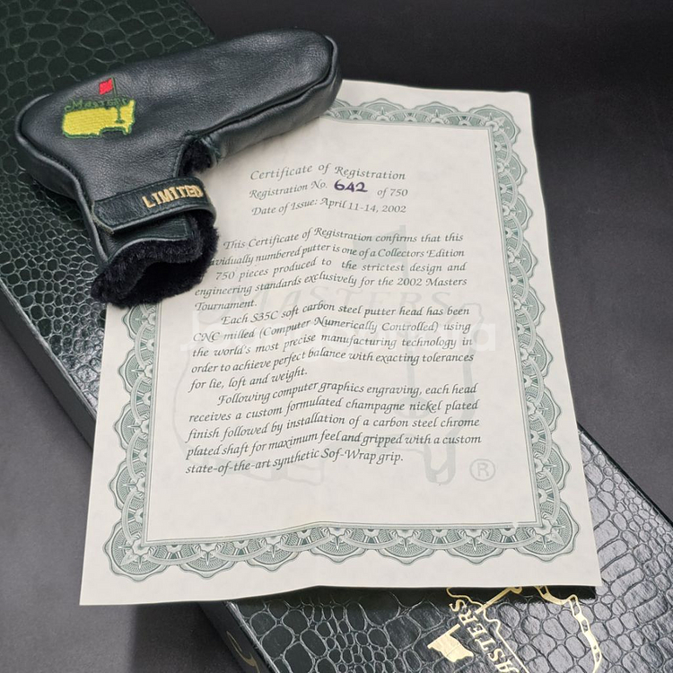 한정판 스카티카메론 2002 마스터즈 소장용 퍼터--2