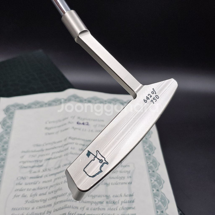 한정판 스카티카메론 2002 마스터즈 소장용 퍼터--5