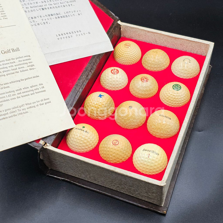 골프 희귀 소장용 골프볼 골프공 *황동퍼터 히코리퍼터--0
