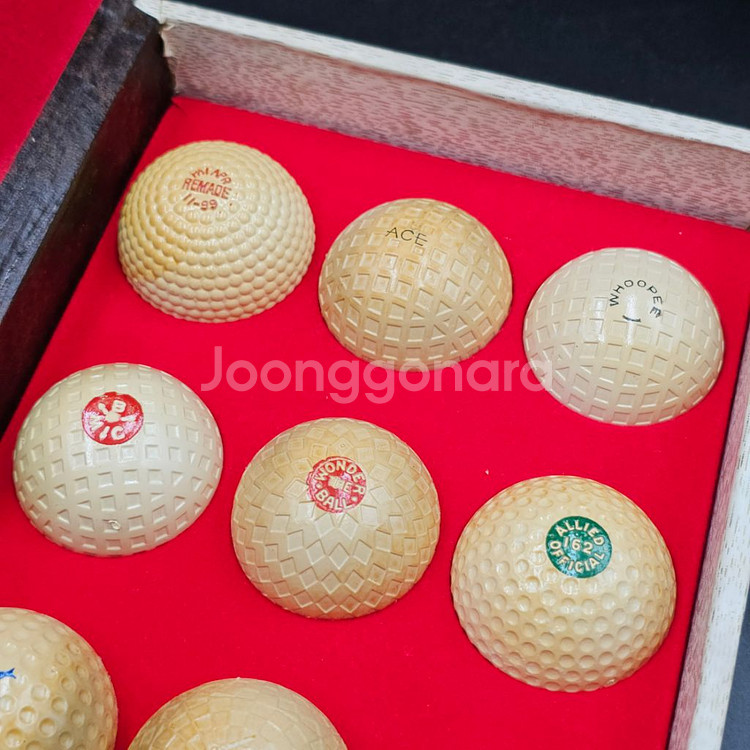 골프 희귀 소장용 골프볼 골프공 *황동퍼터 히코리퍼터--1