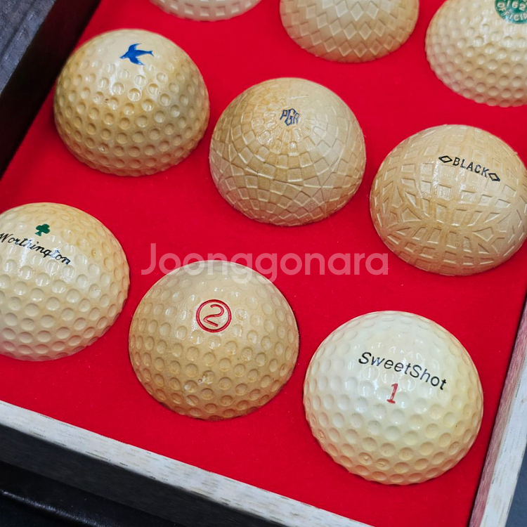 골프 희귀 소장용 골프볼 골프공 *황동퍼터 히코리퍼터--2