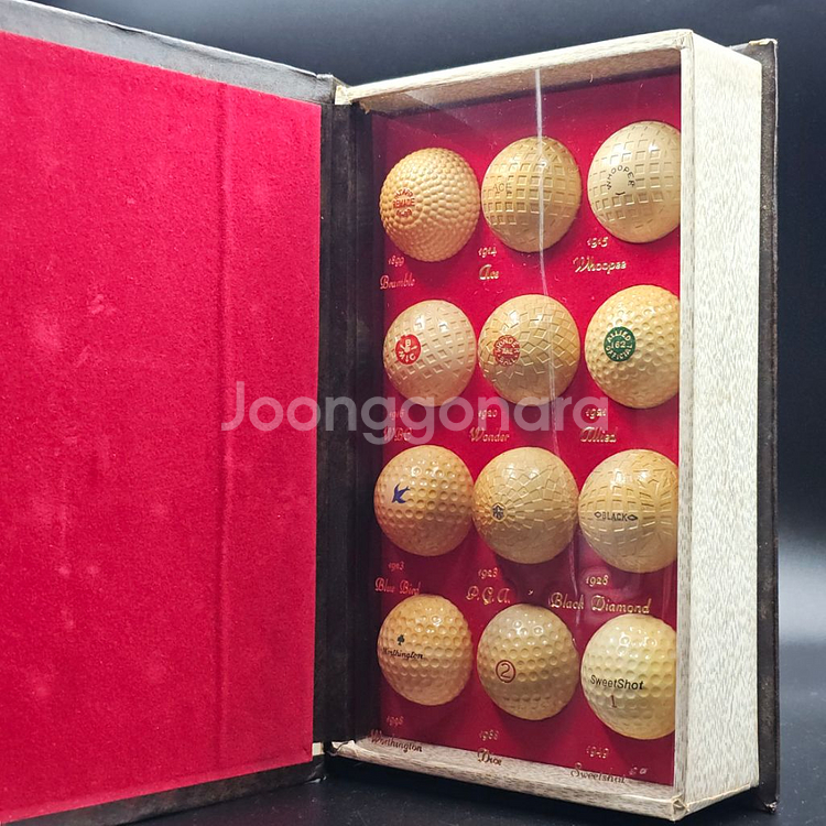 골프 희귀 소장용 골프볼 골프공 *황동퍼터 히코리퍼터--3