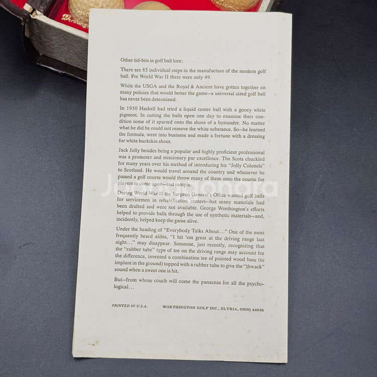 골프 희귀 소장용 골프볼 골프공 *황동퍼터 히코리퍼터--7