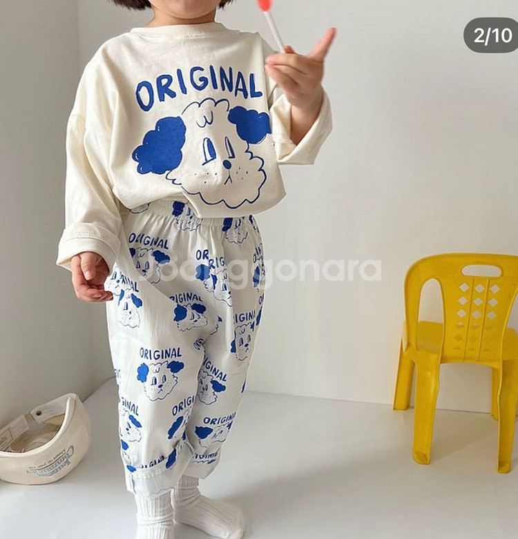 스몰미미 자체제작 고쟁이 바지(1회 착용)--0