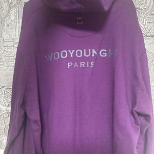 정품 우영미 후드티