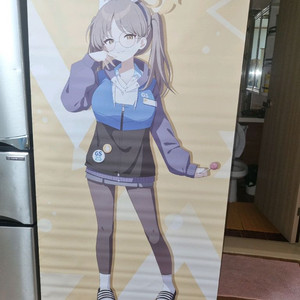 블루아카이브 gs25 대형 태피스트리 모에 공식