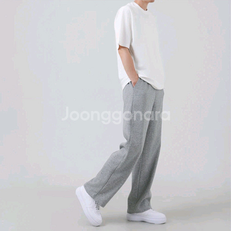와이드 트레이닝바지--3