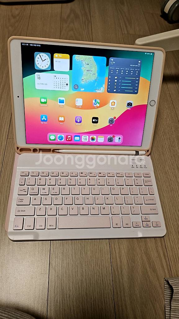배터리굿 애플 아이패드 에어3 256gb 애플펜슬 키보--0