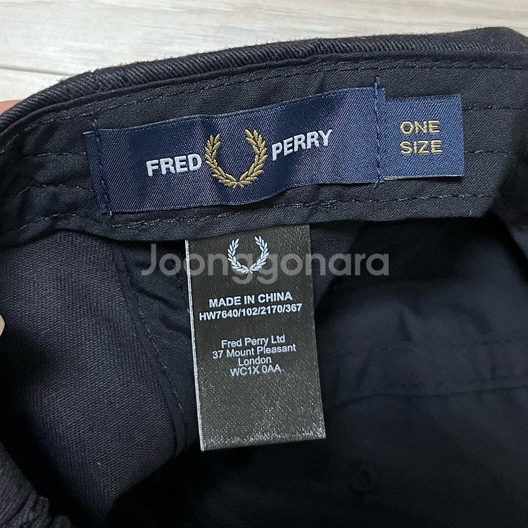 프레드페리 볼캡--8