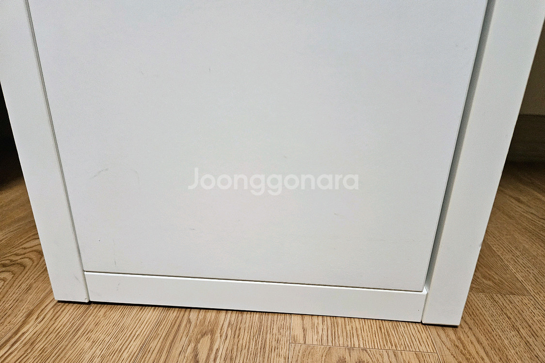 이케아 미케 워크스테이션 책상 화이트 105cm--8