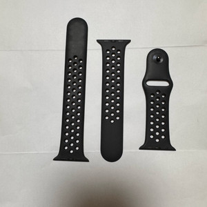 애플 정품 애플워치 스트랩 블랙 나이키 스포츠 44mm
