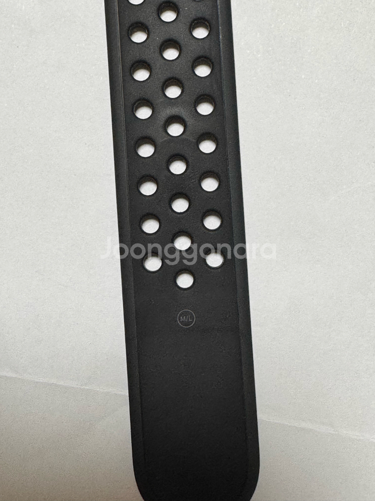 애플 정품 애플워치 스트랩 블랙 나이키 스포츠 44mm--4