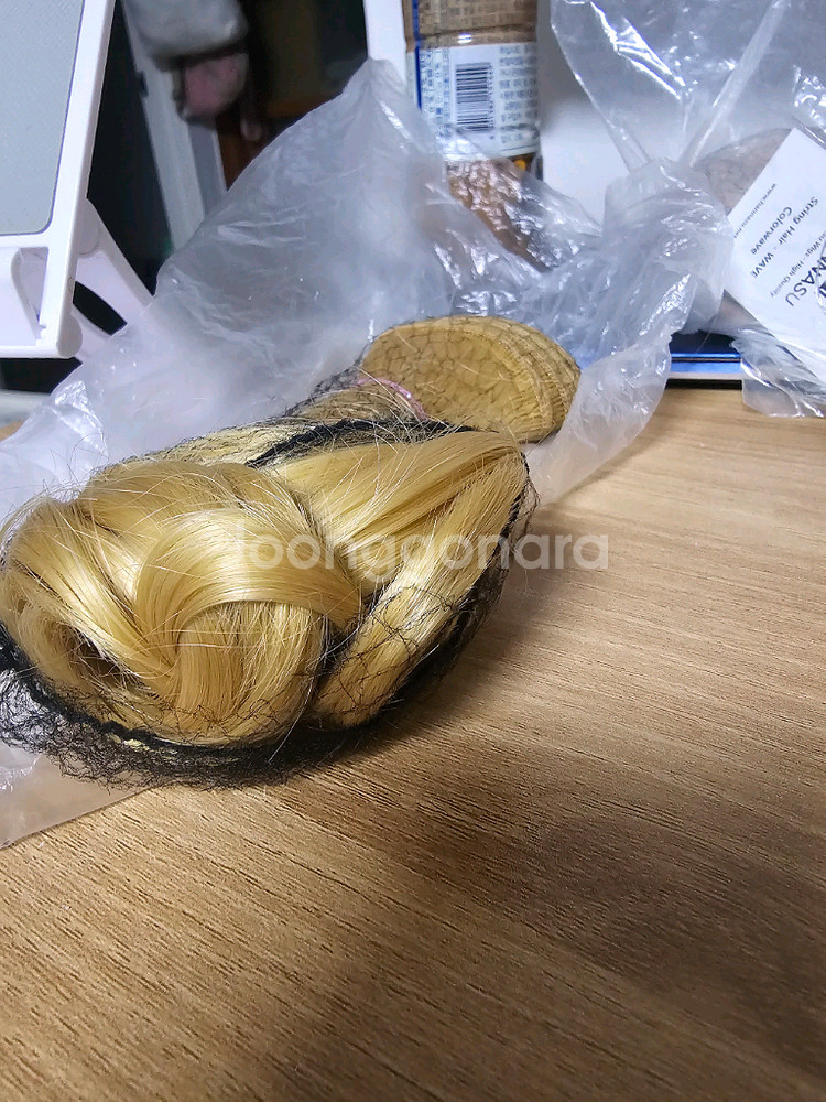 베이비돌 라푼젤 솜사탕 롤과 진금발브라운 롤 식모--6