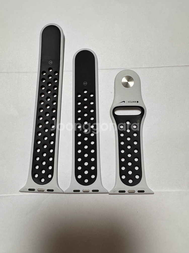 애플 정품 애플워치 스트랩 나이키 스포츠밴드 44mm--1