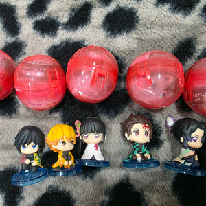 귀멸의칼날 스와라세타이 무한성 가챠 피규어 일괄