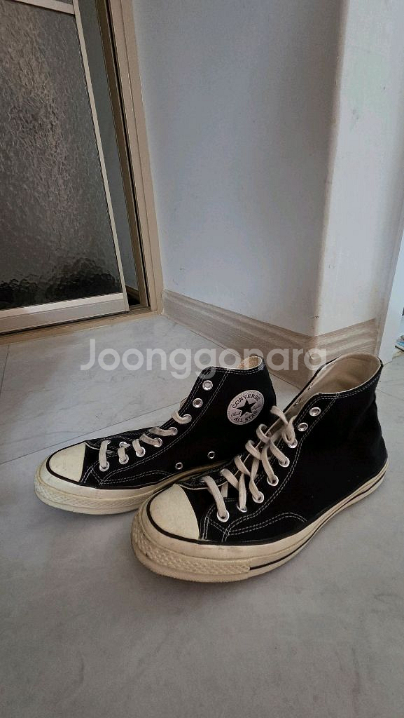 컨버스 올스타 척테일러 70 블랙 하이 275mm--0