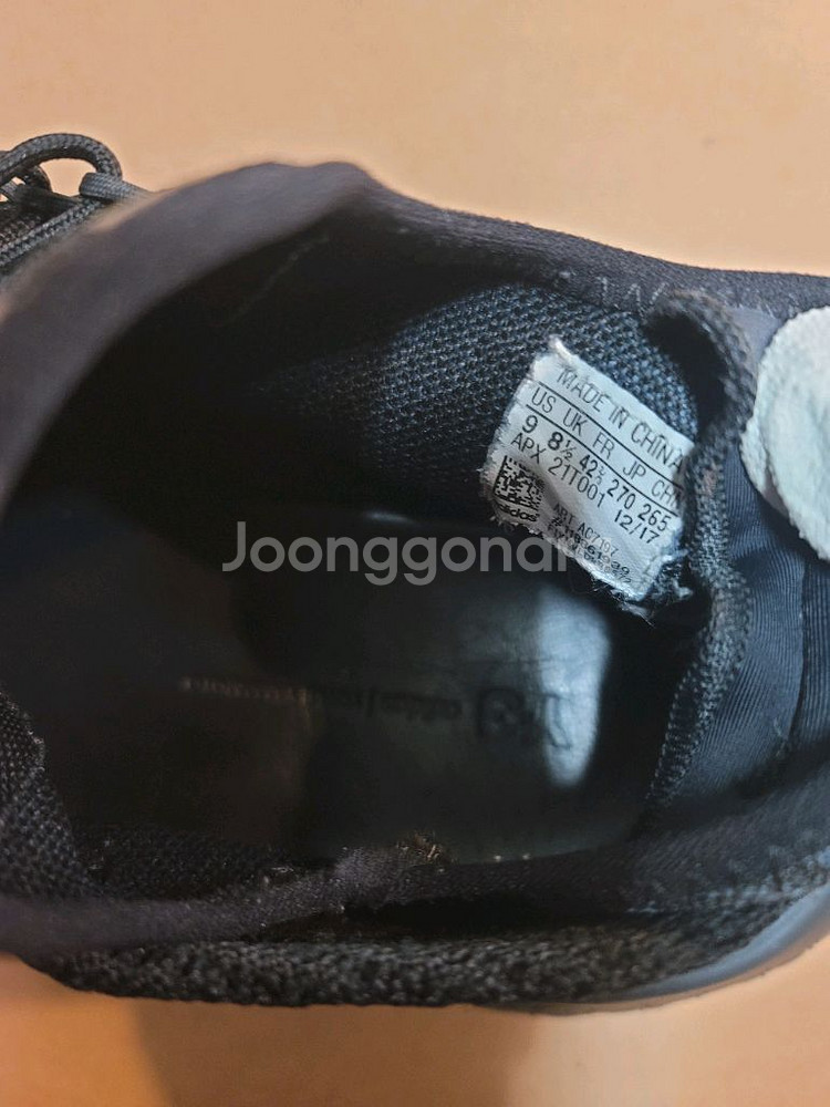 Y-3 요지야마모토 사이코 트리플 블랙 265mm--6