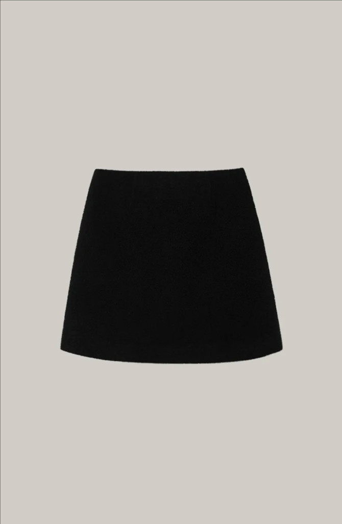 샵엠 두오모 스커트 블랙 S--4