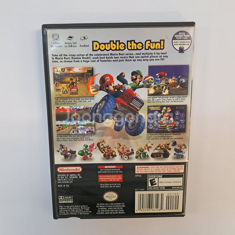 닌텐도 게임큐브 마리오카트 더블대시 북미판--1