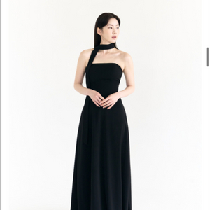 블랙셀프웨딩드레스