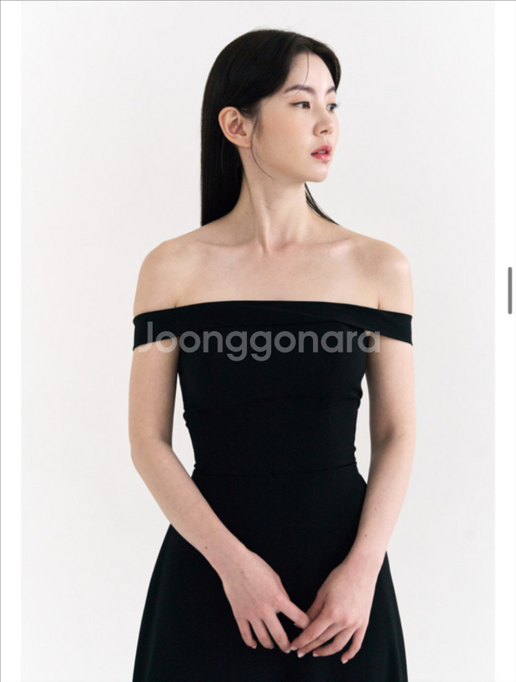 블랙셀프웨딩드레스--2